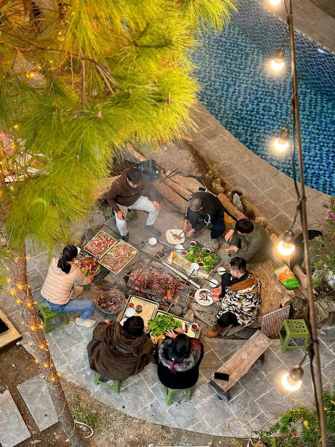 Bach Xanh House. Triangle Bungalow Tam Dao ภายนอก รูปภาพ