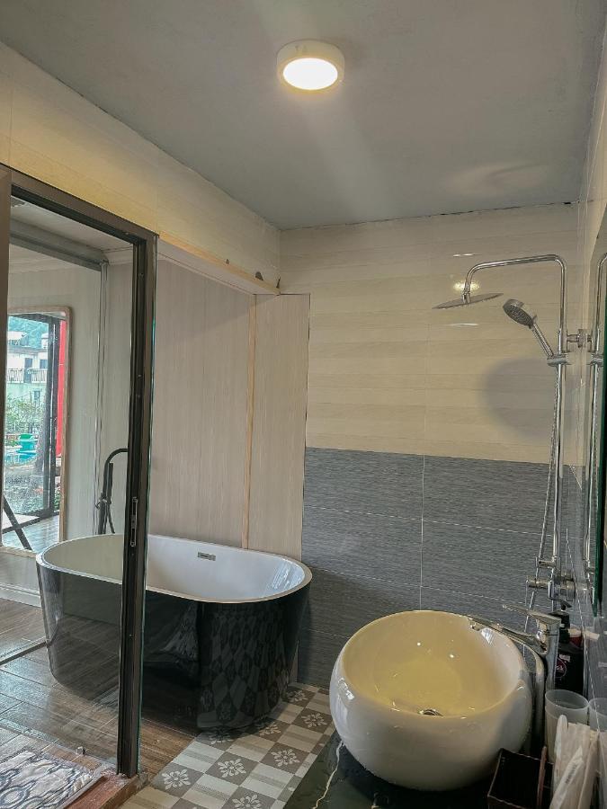 Bach Xanh House. Triangle Bungalow Tam Dao ภายนอก รูปภาพ