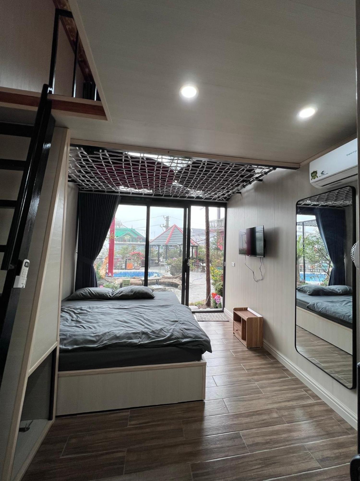 Bach Xanh House. Triangle Bungalow Tam Dao ภายนอก รูปภาพ